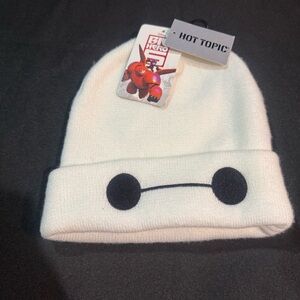 Big Hero 6 Baymax Beanie Hat Cap Adult One Size Disney Hot Topic Unisex